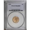 Image 1 : 1879 1C MS64 Red PCGS. Sharply struck with bright semi