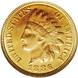 1886 1C Type Two MS65 Red NGC. A tough date to find in