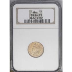 1896 1C MS65 Red NGC. The golden-red coloration that a
