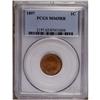 Image 1 : 1897 1C MS65 Red and Brown PCGS. A brilliant and sharp
