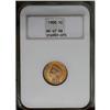 Image 1 : 1900 1C MS67 Red and Brown NGC. The obverse appears to