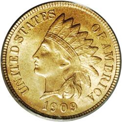 1909-S 1C MS65 Red PCGS. Well struck except for the ti