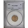 Image 3 : 1863 1C PR65 PCGS. This is a brilliant Gem proof with