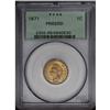Image 1 : 1871 1C PR65 Red PCGS. A conditionally scarce survivor