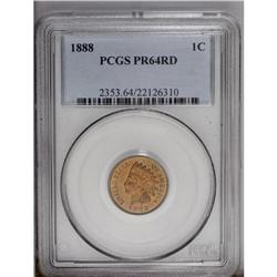 1888 1C PR64 Red PCGS. The color is even on both sides
