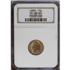 Image 3 : 1890 1C PR65 Red NGC. Light gold color dominates the f