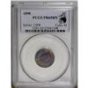 1898 1C PR65 Brown PCGS. Eagle Eye Photo Seal, card in
