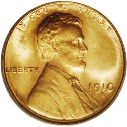 1910-S 1C MS66 Red PCGS. Blazing mint Red throughout a