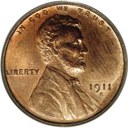 1911-S 1C MS65 Red PCGS. The ''11-S has always been a