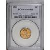 Image 1 : 1913 1C MS66 Red PCGS. Blazing red luster over carbon-