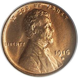 1916-D 1C MS65 Red PCGS. Just a quick glance at this g