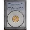 Image 1 : 1917 1C MS66 Red PCGS. A bold, well struck example of