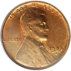 1923-S 1C MS64 Red PCGS. The secret is out on the 1923