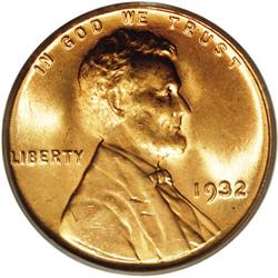 1932 1C MS67 Red PCGS. Ex: Tom Mershon Collection. Wit