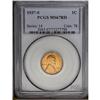 Image 1 : 1937-S 1C MS67 Red PCGS. Well struck with unusually br