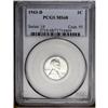 Image 1 : 1943-D 1C MS68 PCGS. Fully struck with bright, smooth