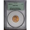 Image 1 : 1953-S 1C MS67 Red PCGS. The thick, frosted mint red c