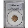 Image 1 : 1909-S VDB 1C MS63 Red and Brown PCGS. It''s a tale of