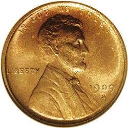 1909-S VDB 1C MS66 Red and Brown NGC. Glowing mint lus