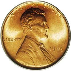 1909 1C MS67 Red PCGS. Despite a mintage that is more