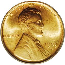 1909-S 1C S Over Horizontal S MS66 Red PCGS. This inte