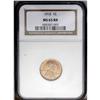 Image 1 : 1912 1C MS65 Red NGC. Attractive coppery-gold surfaces