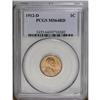 1912-D 1C MS64 Red PCGS. Coppery-gold surfaces reveal