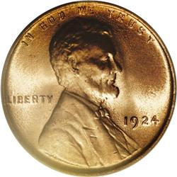 1924 1C MS66 Red PCGS.