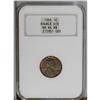 Image 3 : 1955/55 1C Doubled Die Obverse MS64 Red and Brown NGC.