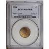 Image 1 : 1911 1C PR65 Red and Brown PCGS. Copper-gold and tan-b