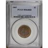 Image 1 : 1865 2C MS64 Red and Brown PCGS. Reddish-gold surfaces