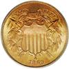 Image 1 : 1869 2C MS66 Red PCGS. Only two examples of this issue