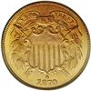Image 1 : 1870 2C MS64 Red PCGS. Although just shy of Gem qualit