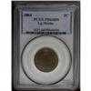 Image 1 : 1864 2C Large Motto PR64 Brown PCGS. A sharply struck