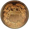 1864 2C Large Motto PR65 Red PCGS. A glittering pumpki