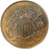 Image 1 : 1873 2C Closed 3 PR63 Brown PCGS. An original striking