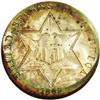 Image 1 : 1862 3CS MS65 NGC. Fully lustrous and sharply struck w