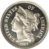 Image 1 : 1867 3CN PR67 S Cameo NGC. Deeply mirrored with uncom