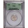 1868 3CN PR65 PCGS. Untoned with slight cameo contrast