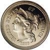 Image 1 : 1868 3CN PR66 Cameo NGC. This is a fully struck and hi