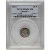Image 1 : 1873 3CN Closed 3 PR65 Cameo PCGS. Basically untoned w