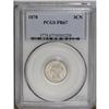 Image 3 : 1878 3CN PR67 PCGS. An almost flawless specimen with p