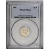 Image 1 : 1887 3CN PR66 PCGS. The highest design points on the o