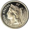 Image 1 : 1887/6 3CN PR67 Cameo PCGS. Fully struck with highly r