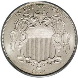 1879 5C MS66 PCGS. This is an extremely important oppo