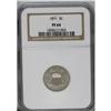 Image 1 : 1871 5C PR64 NGC. A popular date as a proof type coin,