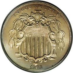 1878 5C PR66 PCGS. It is a proof-only date, and this e