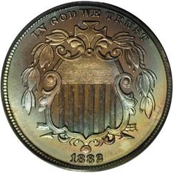 1882 5C PR67 Cameo PCGS. An absolutely stunning Superb