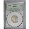 Image 1 : 1892 5C MS65 PCGS. Sharply struck, the satiny surfaces