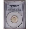 Image 1 : 1883 5C No Cents PR66 Cameo PCGS. A razor-sharp and go